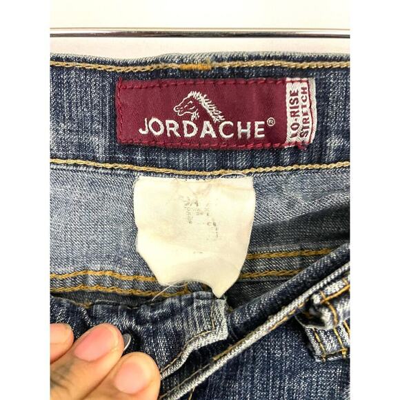 VTG Jordache Denim Blue Jeans Bootcut Women's 26" Low Rise Stretch Y2K 2000's - Picture 12 of 12